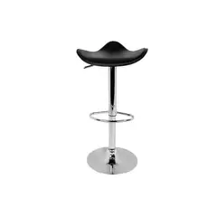 GENERICO - Pack 2 piso Bar Taburete Elegante Metálico Moderno Negro sw014