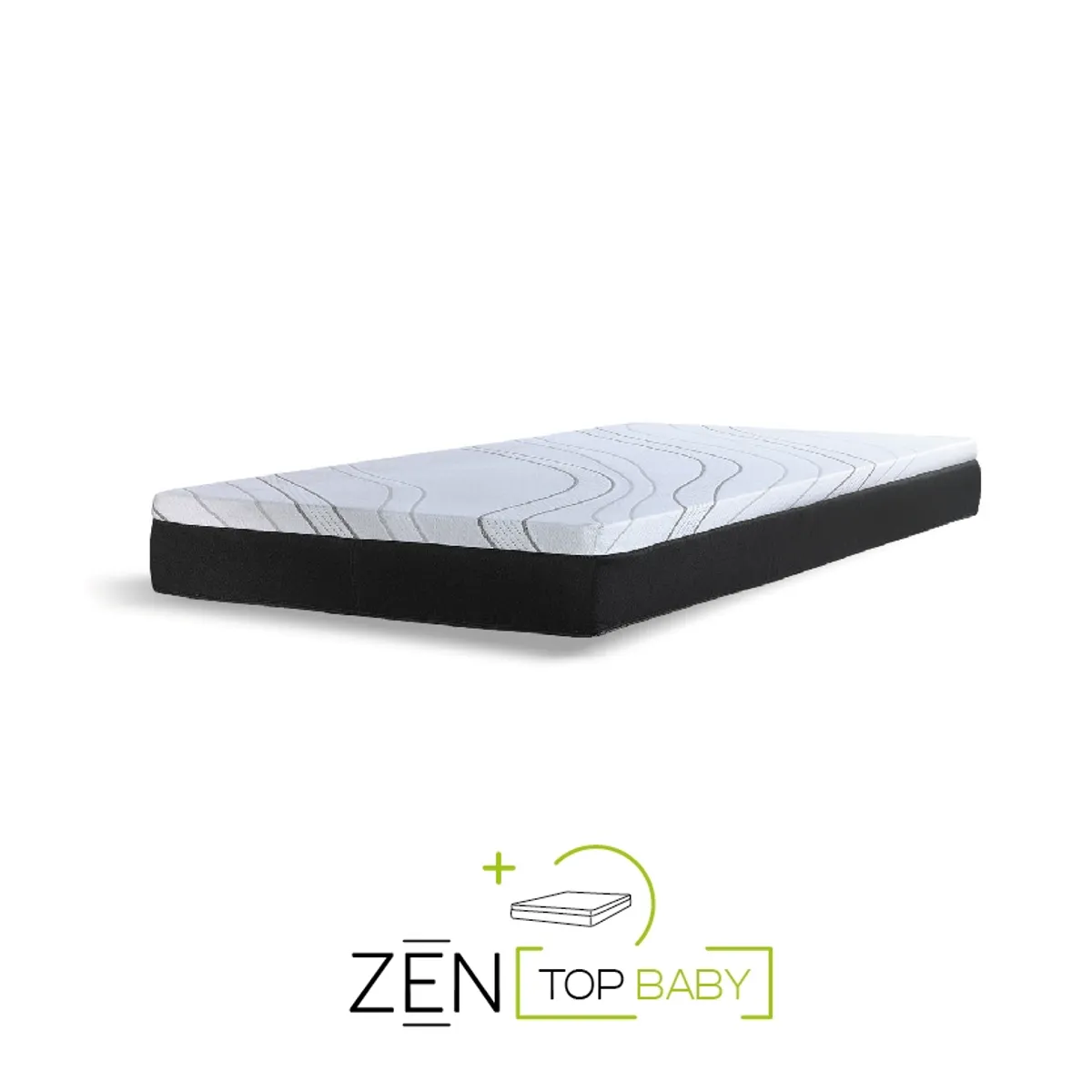 LATAM HOME - Colchón Cuna Zen Top Baby Hybrid 70x100 Cm