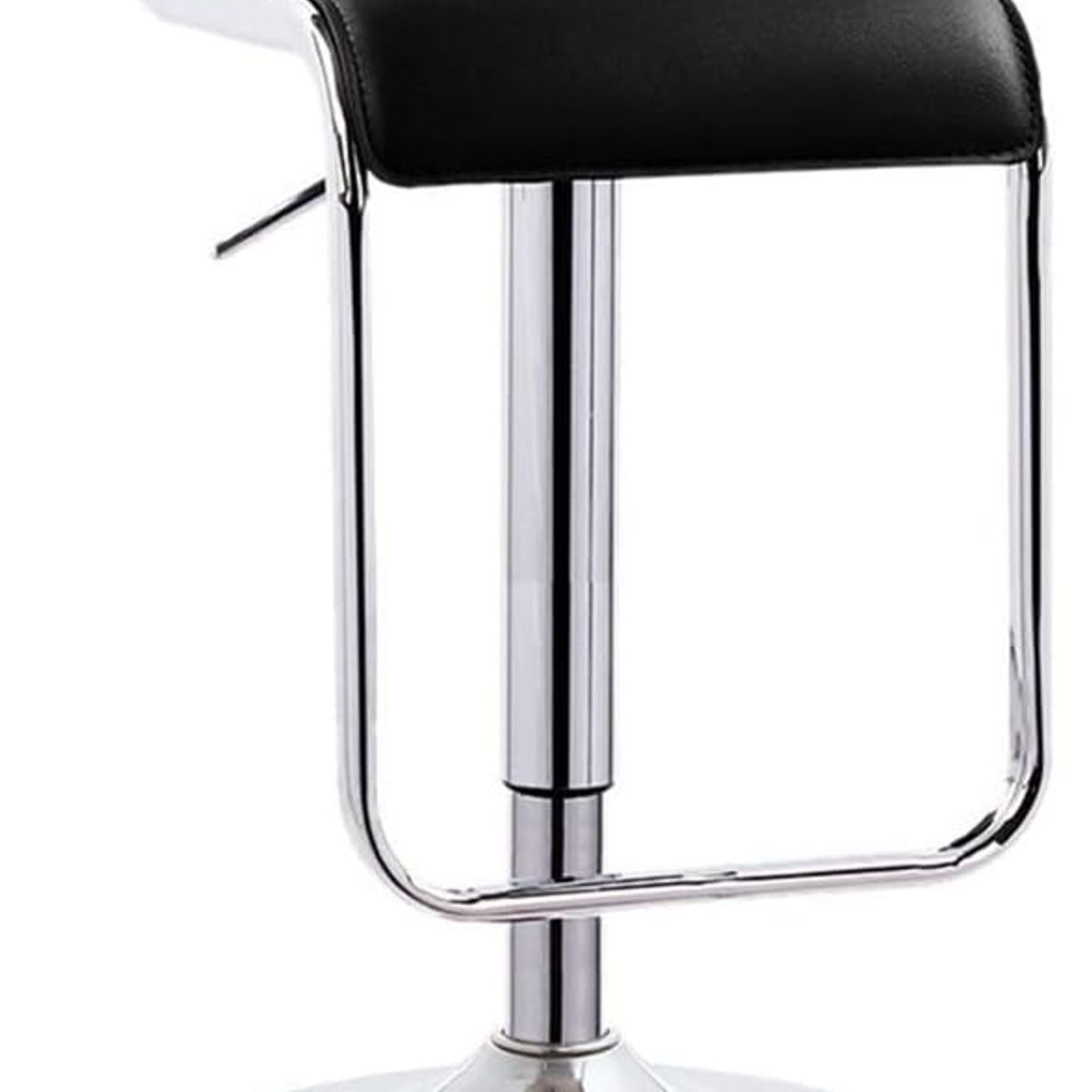 GENERICO - Piso Bar Taburete Elegante Metálico Moderno Negro sw011