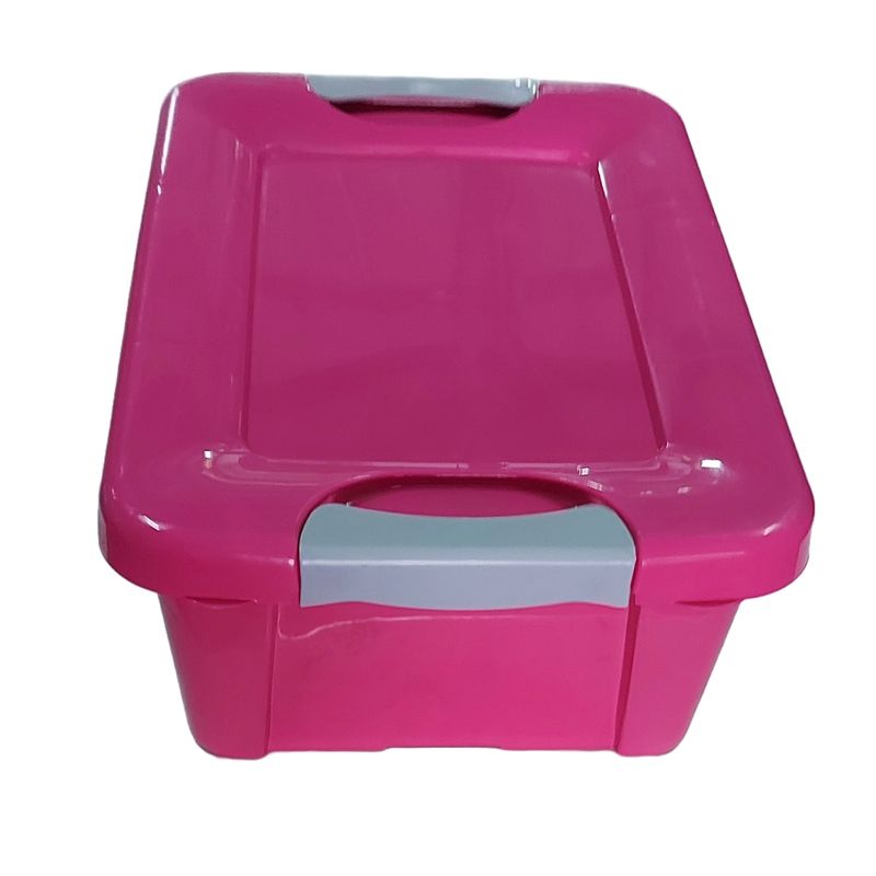 GENERICO - set  3 cajas almacenamiento 14 litros color