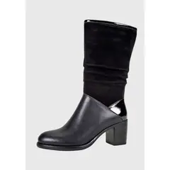 DEGAS - Bota Cuero Dalima Negro