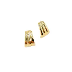 JOYAS MONTERO - Aros Valentina Gold Baño de Oro 24k