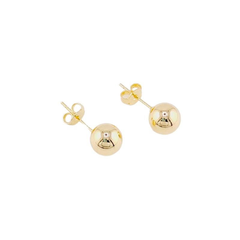 JOYAS MONTERO - Aros Eli Gold Baño de Oro 24k