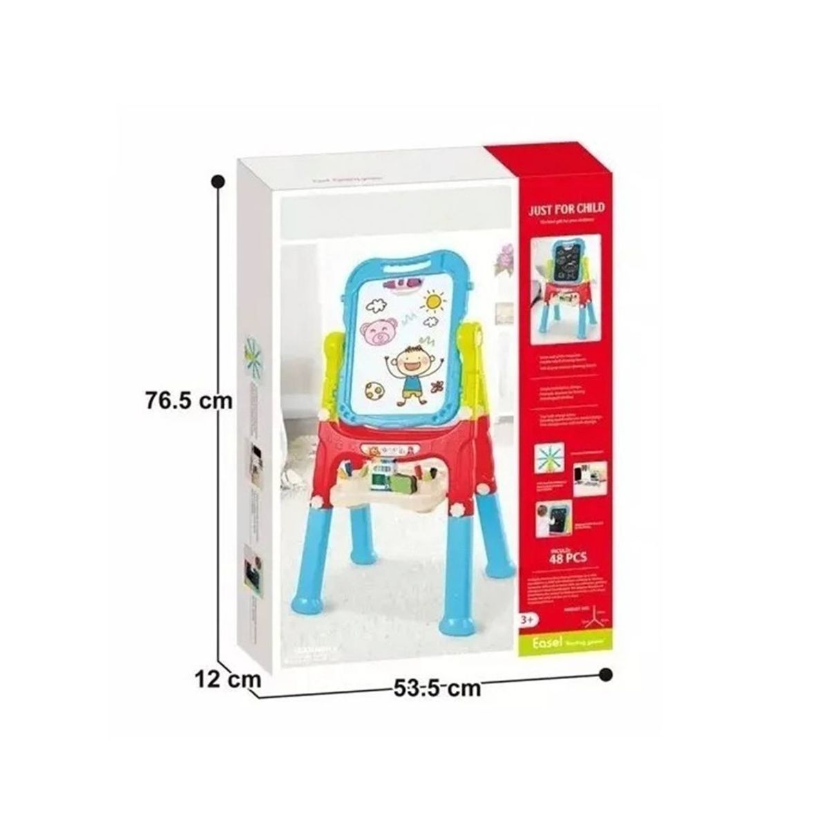 GENERICO - Pizarra Mágica Magnética Infantil Doble Cara Artística