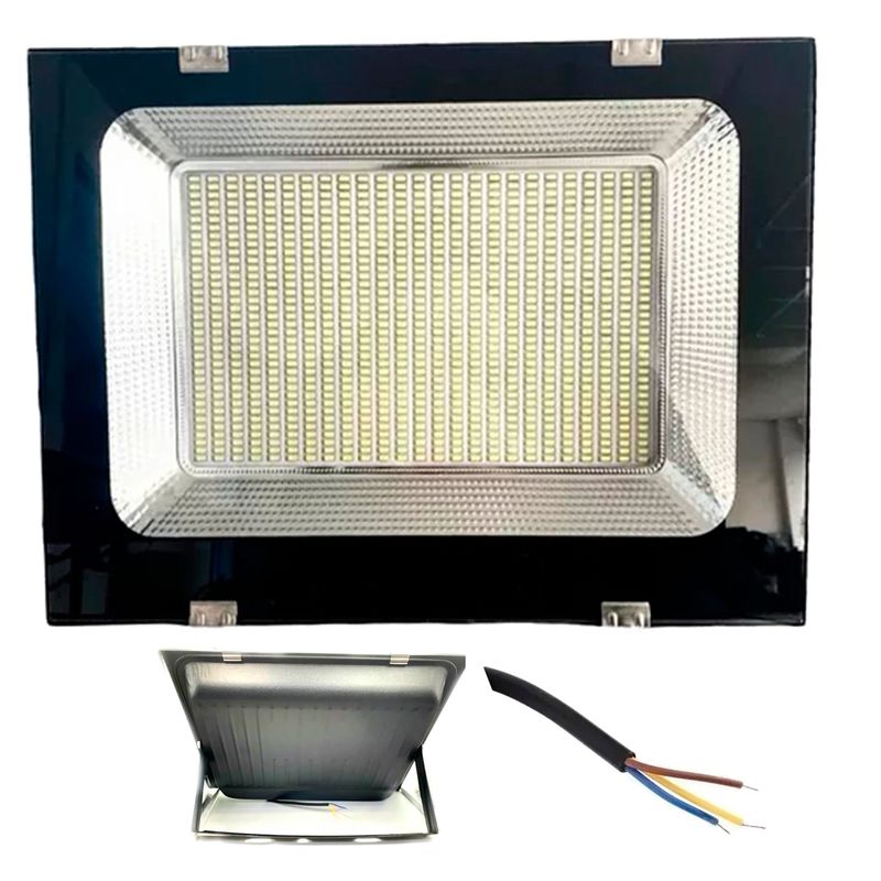 GENERICO - Foco Proyector 600w Exterior Luminaria Corriente Blanco Frio