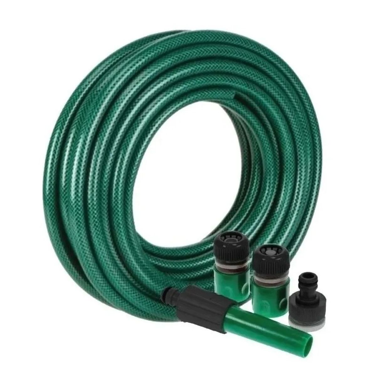 GENERICO - Manguera De 1/2 Pulgada Reforzada 30 Metros Con Accesorios