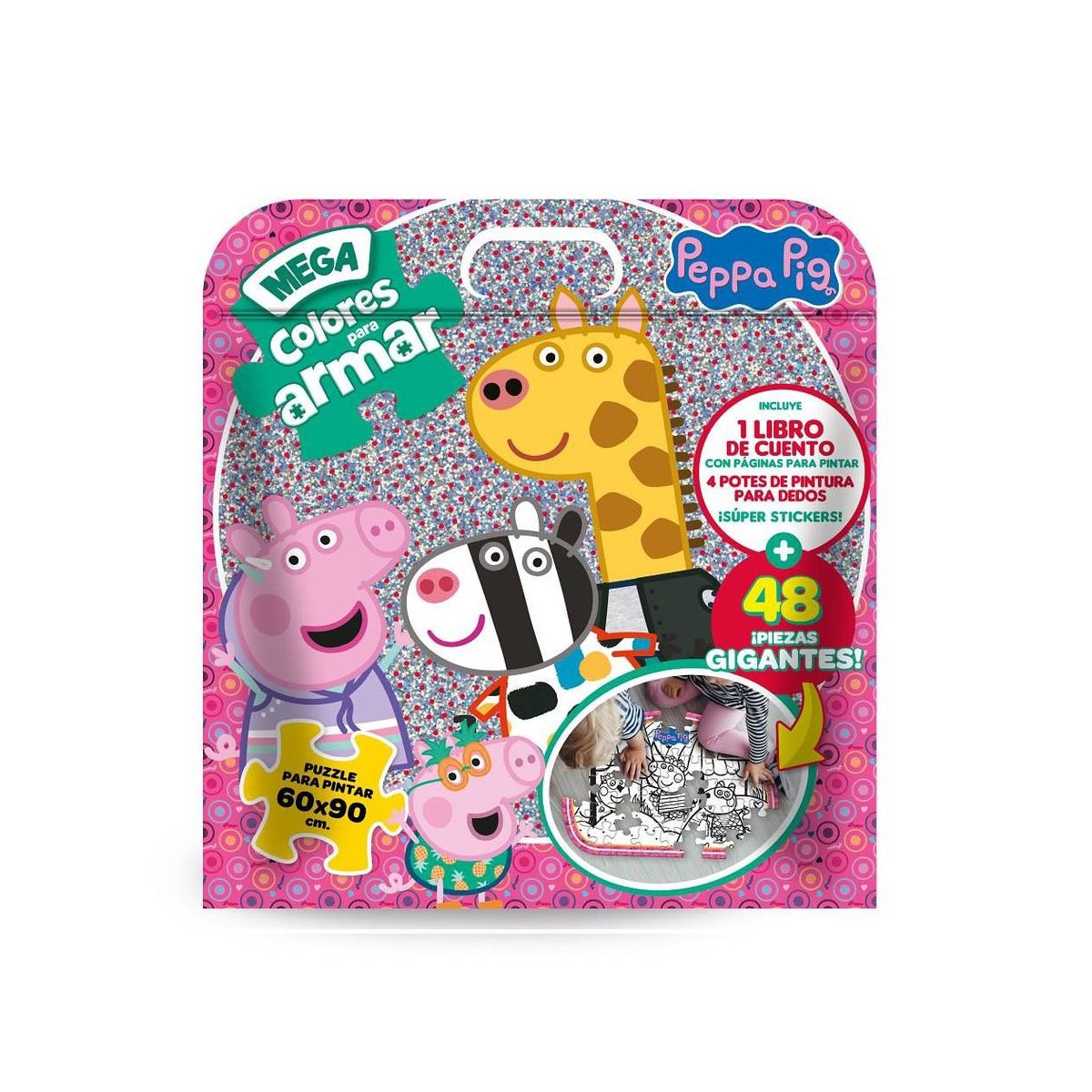 VERTICE - Pack Mega Colores para Armar Puzzle Gigante