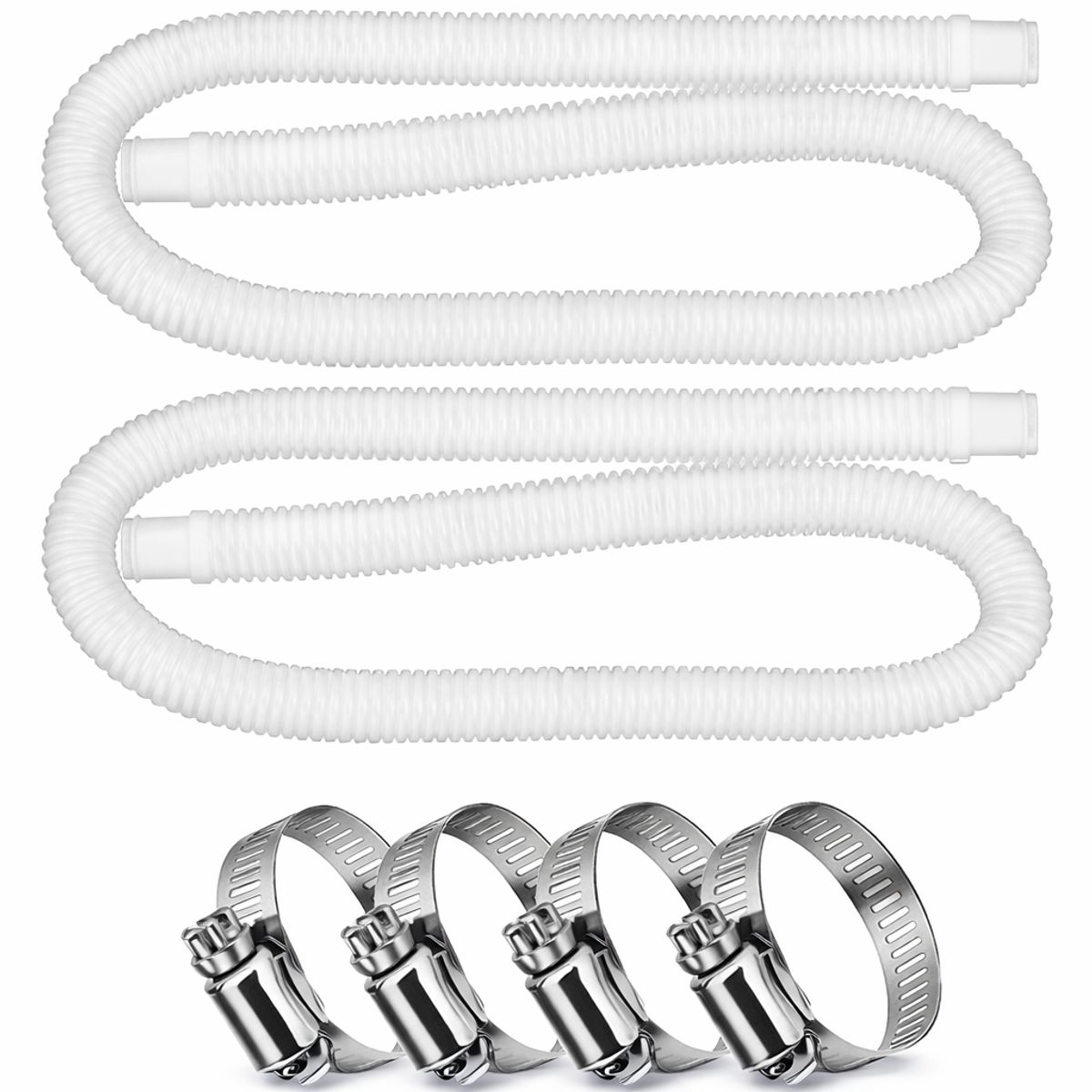 GENERICO - Kit 2 Manguera Filtro Piscina Bestway Intex Universal 150cm