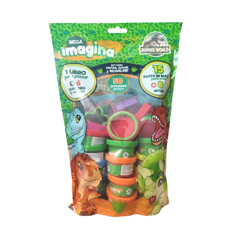 VERTICE - Pack Mega Imagina Multi Masas Jurassic World