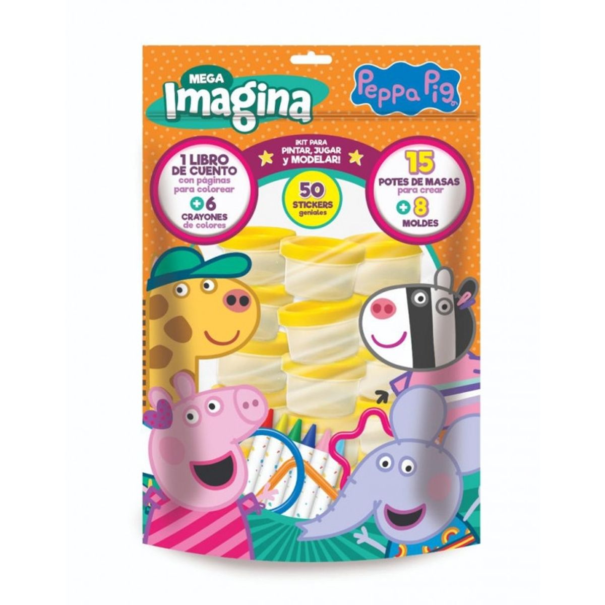 VERTICE - Pack Mega Imagina Multi Masas Peppa Pig