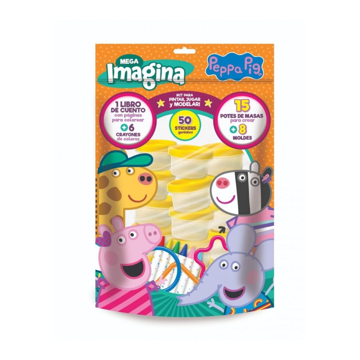 VERTICE - Pack Mega Imagina Multi Masas Peppa Pig