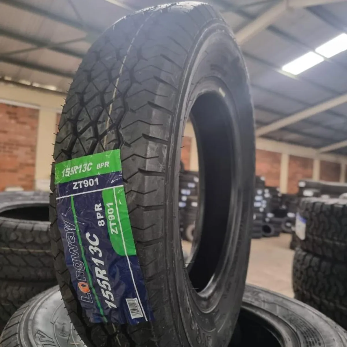 GENERAL TIRE - NEUMATICO 155 R13 LONGWAY ZT901 LTR 90/88Q 8PR