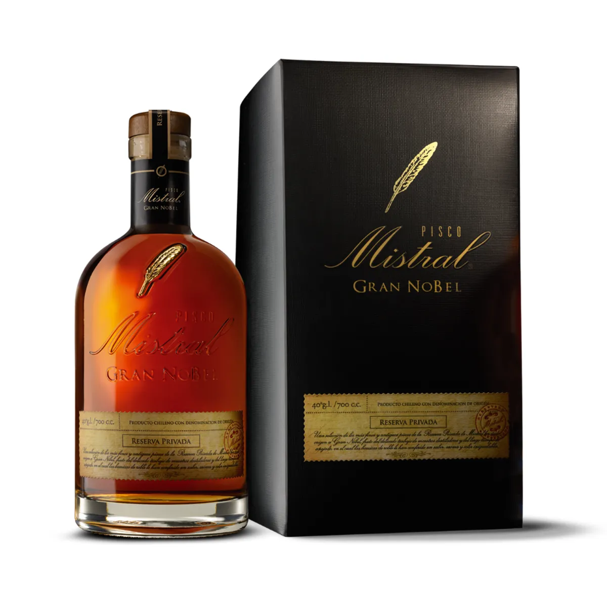 MISTRAL - Pisco Mistral Gran Nobel 40° 700cc