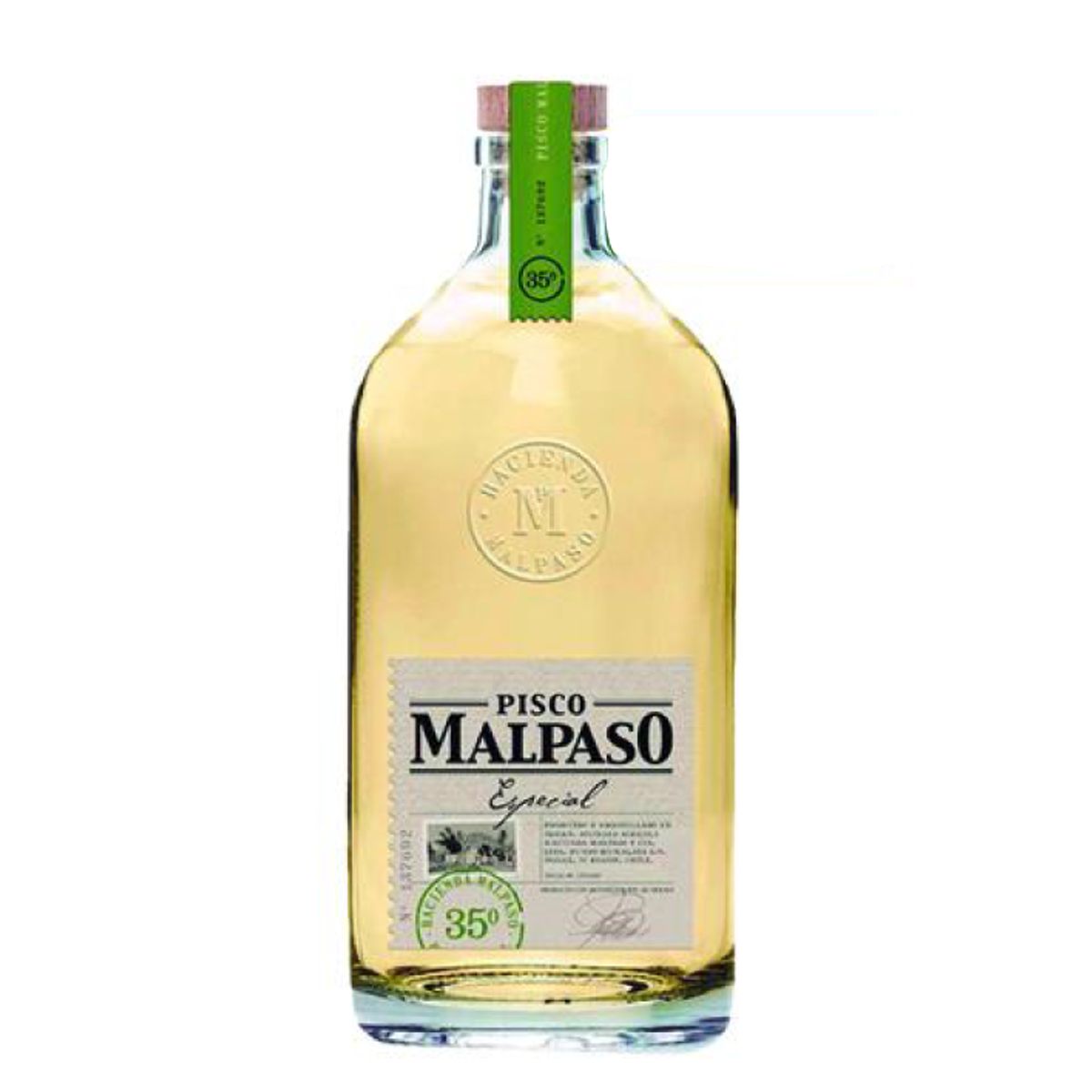 MAL PASO - Pisco Mal Paso 35° 1000Cc