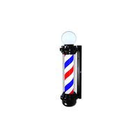 Poste Barbero Peluquería Barbería Luz Giratorio Pole Colores 88cm