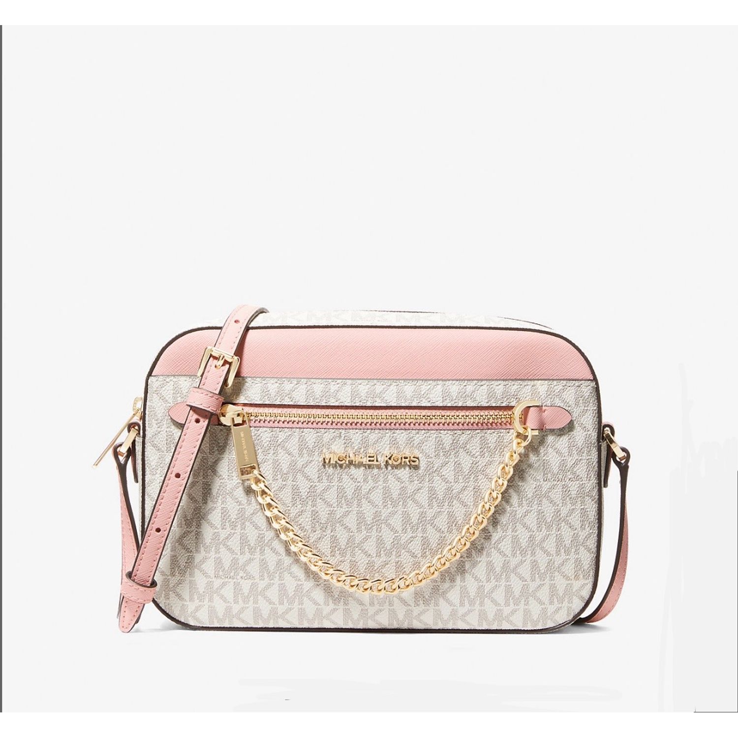 Wallet Outlet Cartera Michael Kors Jet Set Large De Cuero Con