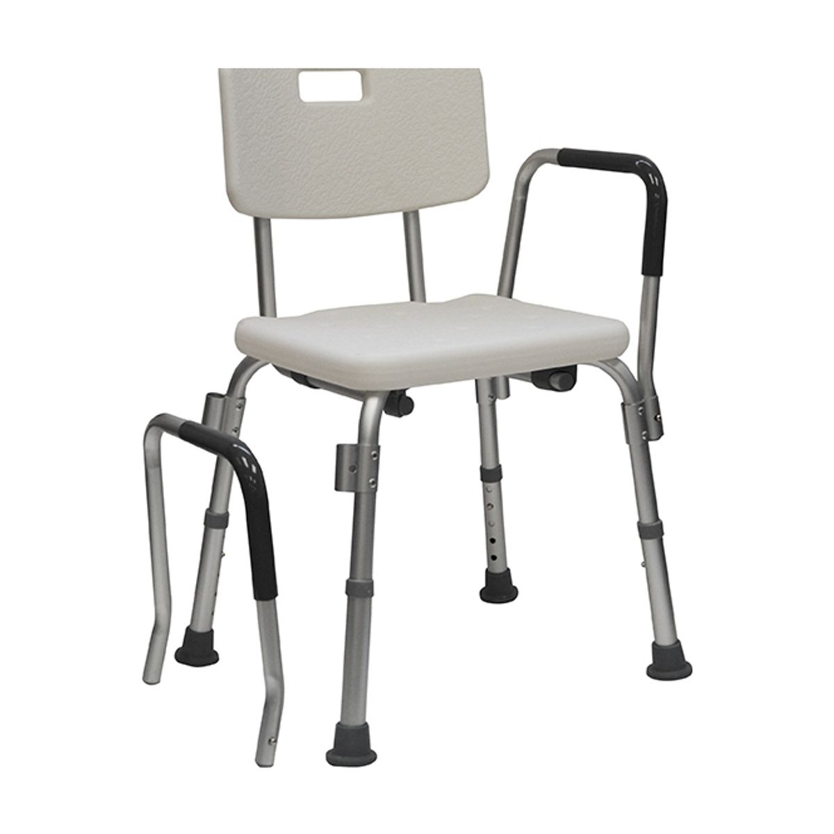 GLOMED - SILLA DE BAÑO APOYABRAZO DESMONTABLE