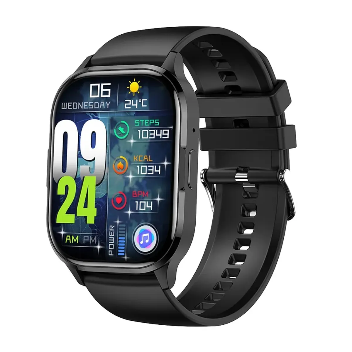 STARTECHOFFICE - Reloj Inteligente HK21 AMOLED Bluetooth 5.3 Pantalla Siempre Activa y Más de 100 Modos Deportivos