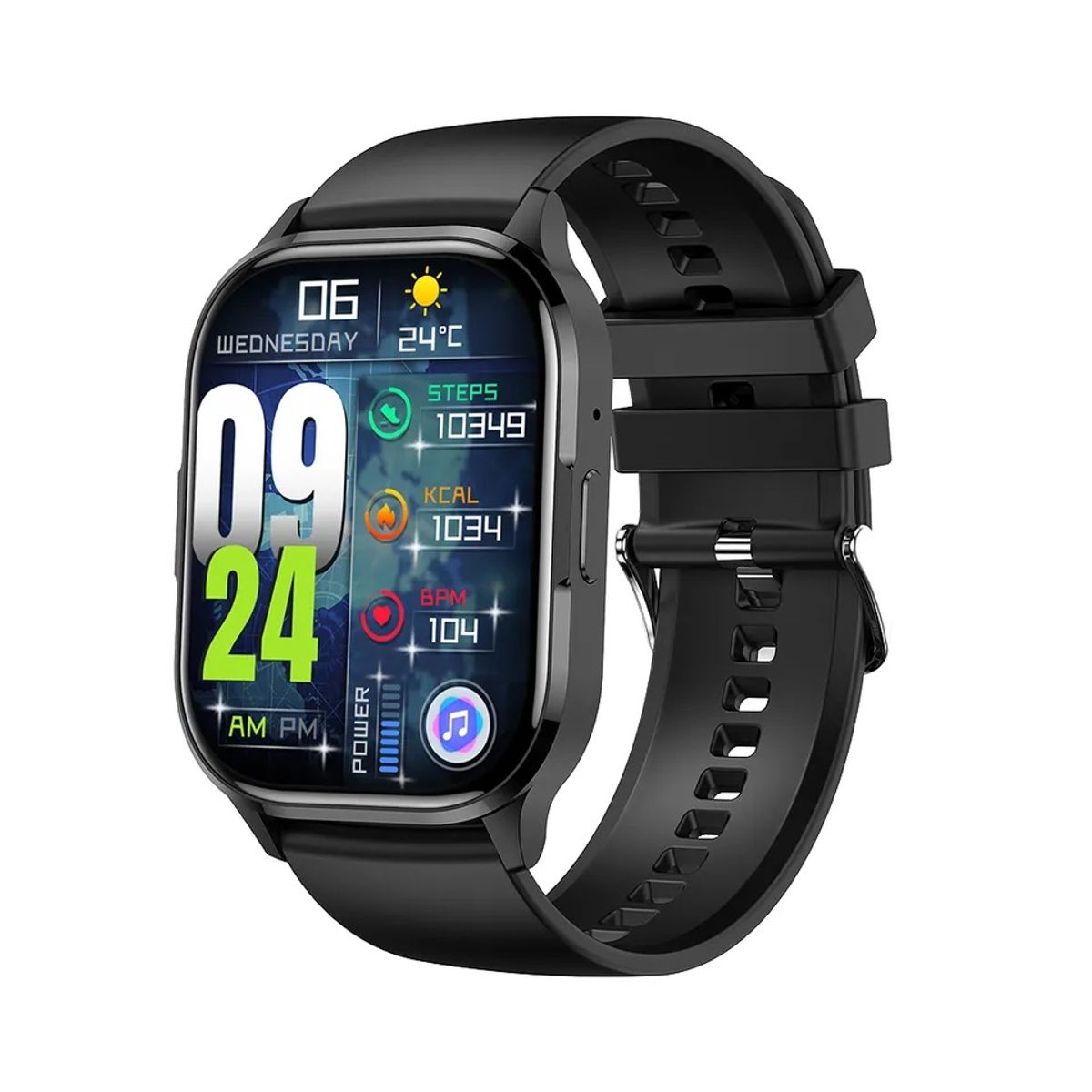 STARTECHOFFICE - Reloj Inteligente HK21 AMOLED Bluetooth 5.3 Pantalla Siempre Activa y Más de 100 Modos Deportivos