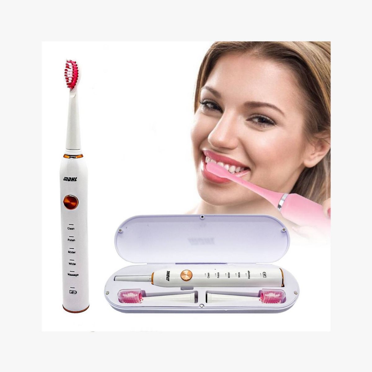 GENERICO - Cepillo de dientes Electrico Smart MDHL