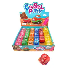 PARTY EXPRESS - Masa Slime De Auto Color Aleatorio Con Pelotas Sensorial