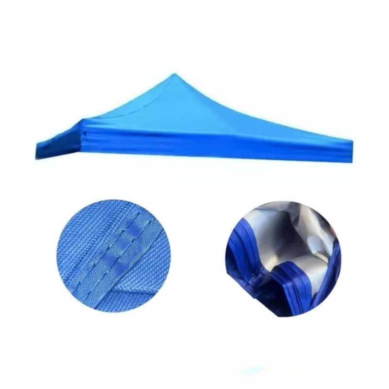 GENERICO - Carpa Lona Repuesto Toldo 3x3 Impermeable Filtro Uv Azul