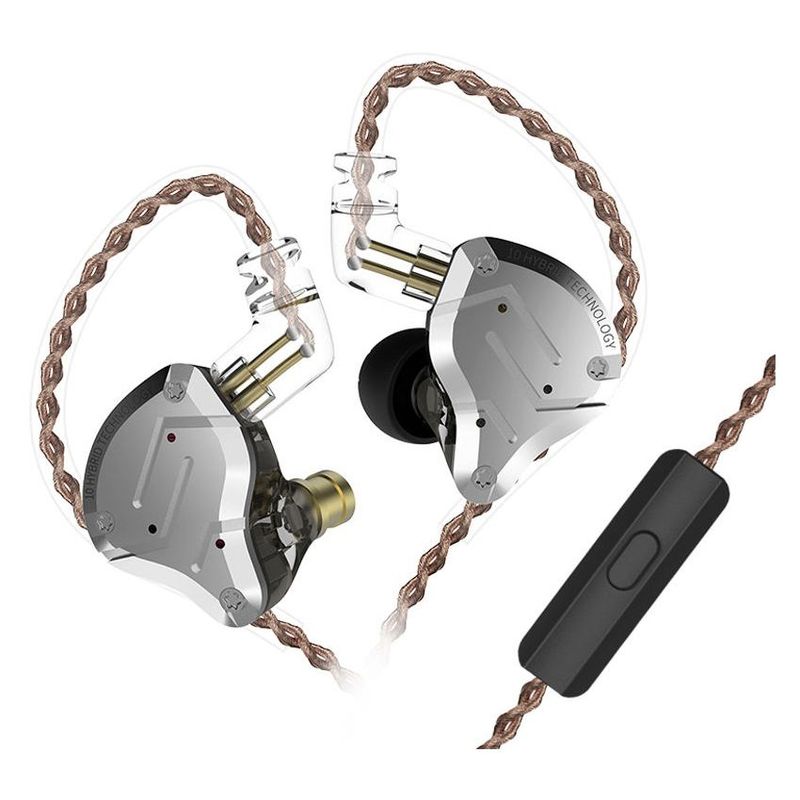 KZ - Audífonos KZ ZS10 Pro - Con MIC Negro