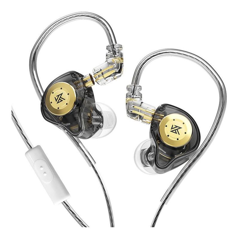 KZ - Audífonos KZ EDX Pro - Con MIC Negro