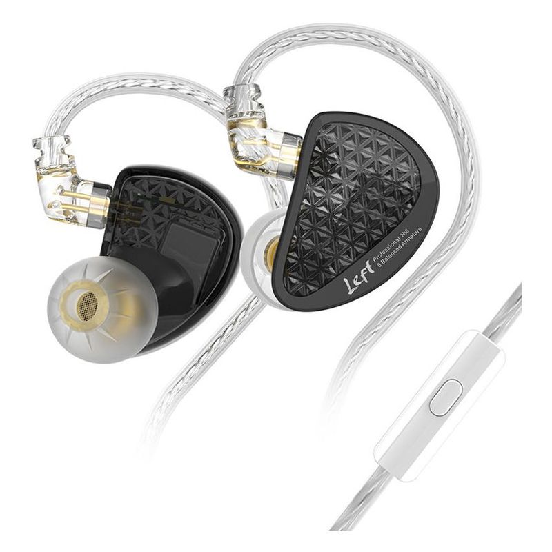 KZ - Audífonos KZ AS16 PRO - Con MIC Negro