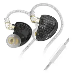 KZ - Audífonos AS16 PRO - Con MIC Negro