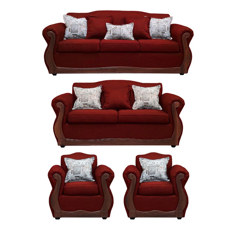 AMERICA DECORA - Living 4-3-1-1 Gran Santi X