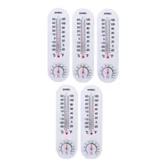 GENERICO - Pack X5 Termometro Higrometro Analogico Medidor Temperatura Humedad
