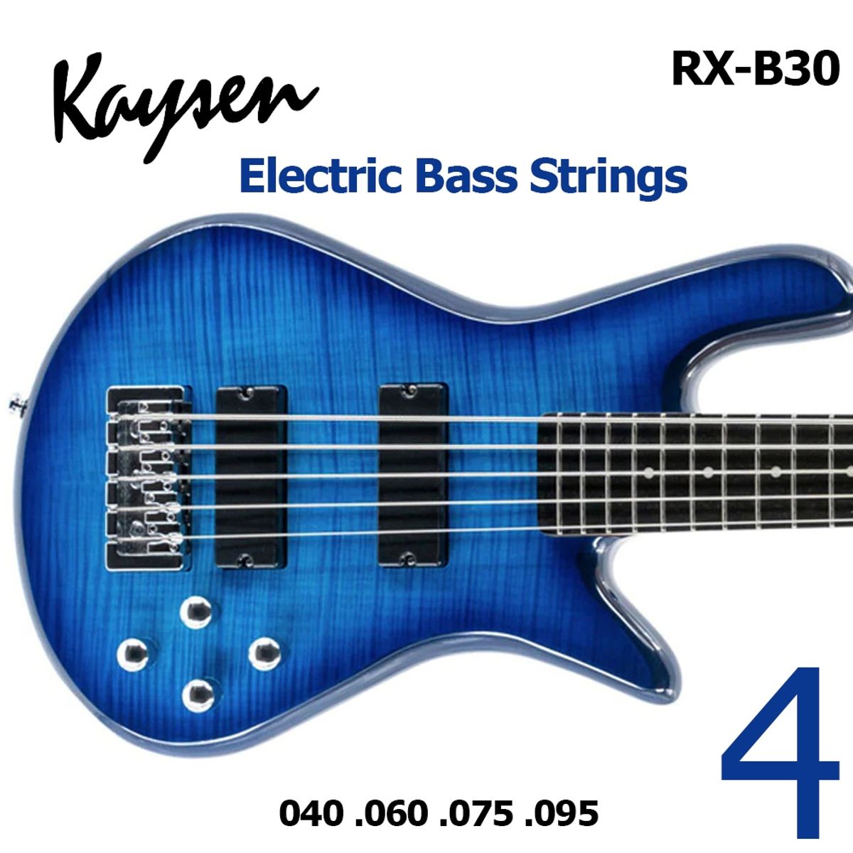 GENERICO - Cuerdas Para Bajo Kaysen 4 Cuerdas Rx-b30