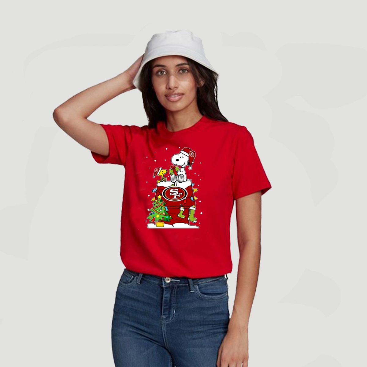 A - Polera Navidad Snoopy