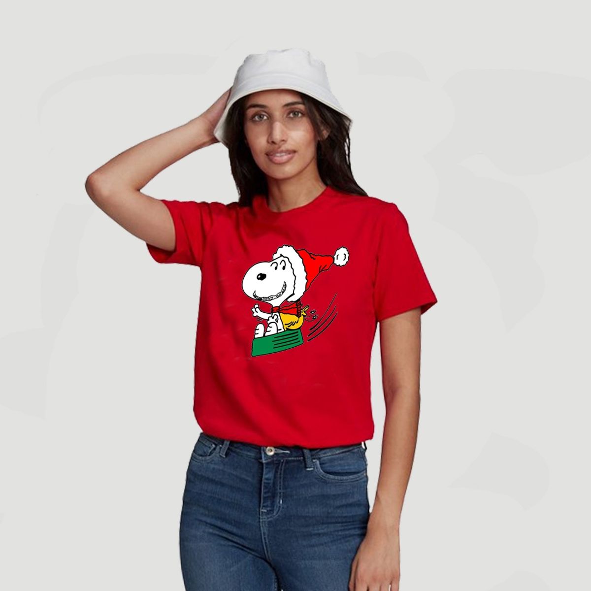 A - Polera Navidad Snoopy
