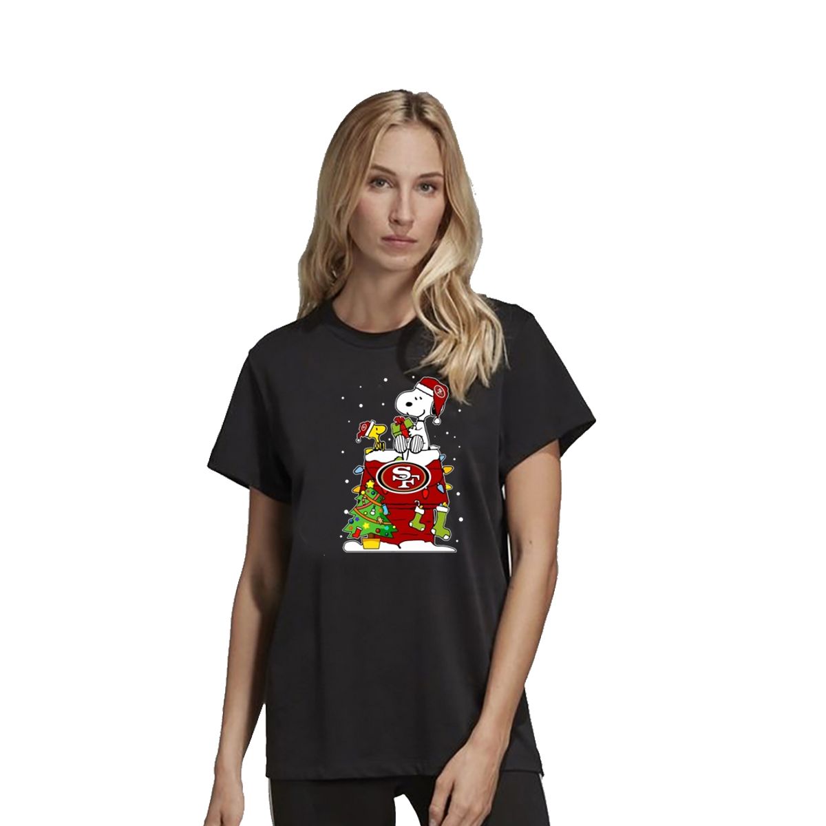 A - Polera Navidad Snoopy