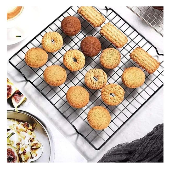 GENERICO - Pack X3 Rejilla Para Galleta Rejilla Para Enfriar Galleta Pizza 40cm