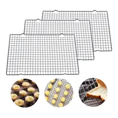 GENERICO - Pack X3 Rejilla Para Galleta Rejilla Para Enfriar Galleta Pizza 28cm