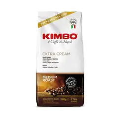 KIMBO - Café En Grano Extra Cream 1kg 60 Arábica 40 Robusta