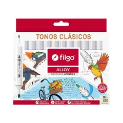 FILGO - Marcadores artísticos alloy Clásicos
