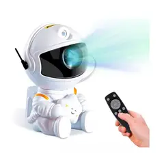 GENERICO - Lampara Led Astronauta De Mesa Proyector Estrellas Galaxia