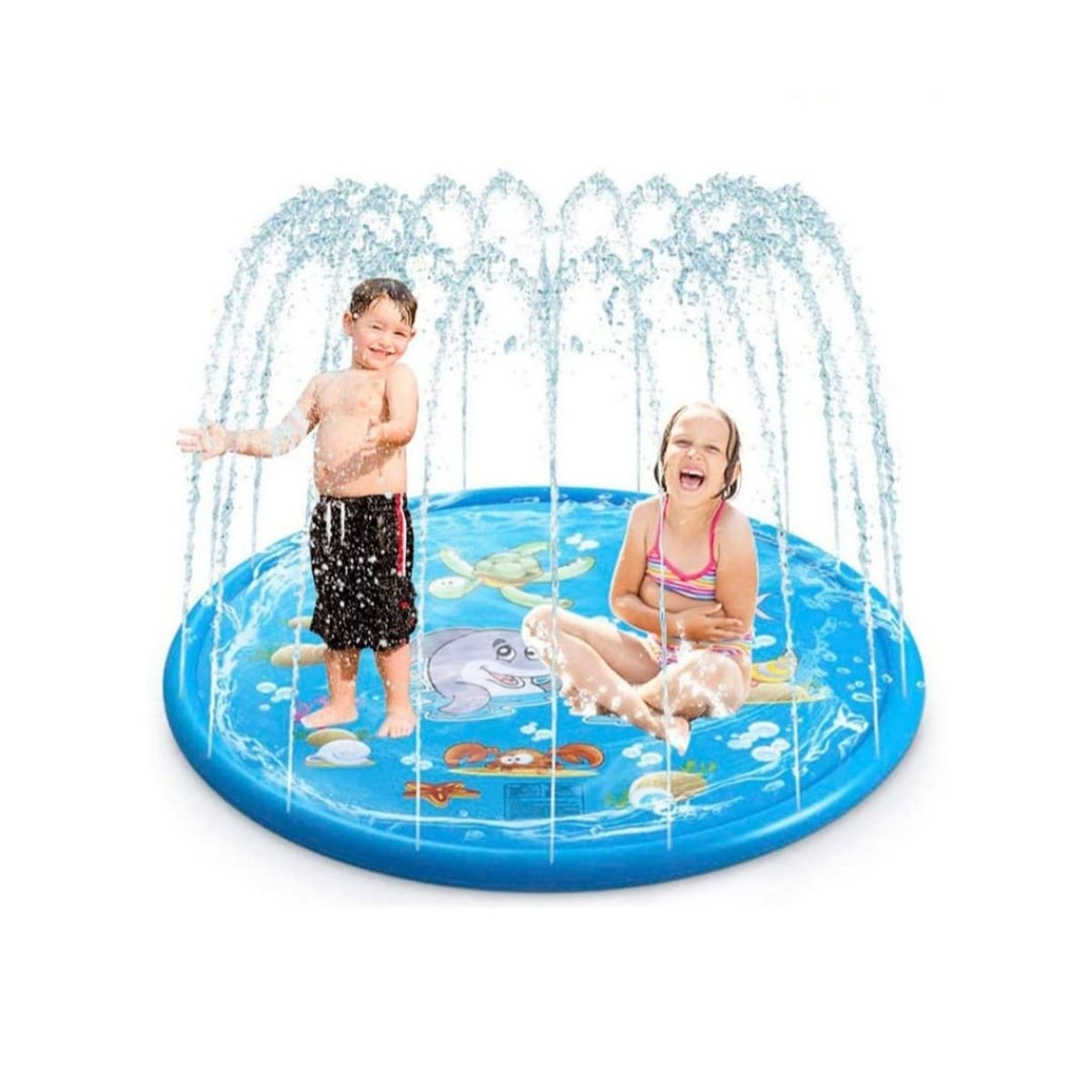 GENERICO - Alfombra Lanza Agua Piscina Niños 170 CM