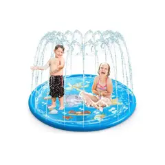 GENERICO - Alfombra Lanza Agua Piscina Niños 170 CM