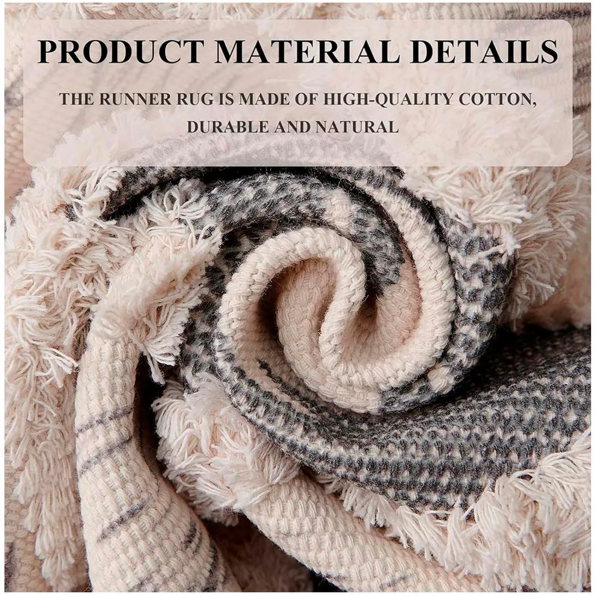 GENERICO - Alfombra Pasillera - Piecera 60x200cm.