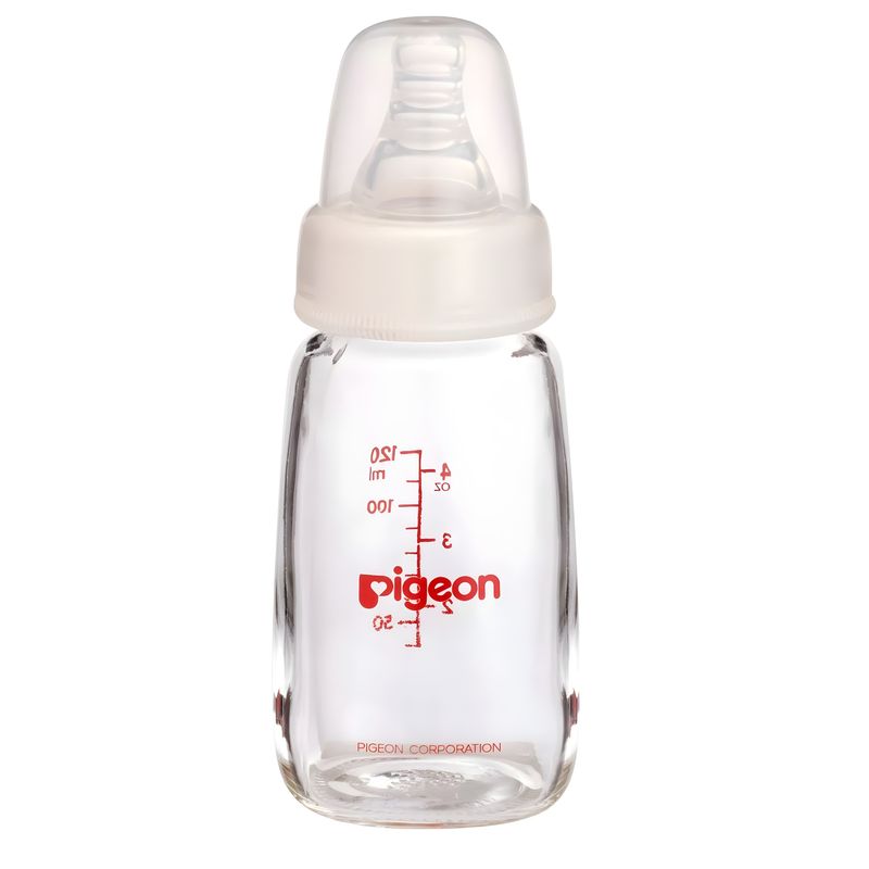 PIGEON - MAMADERA DE VIDRIO PIGEON 120ML FLEXIBLE