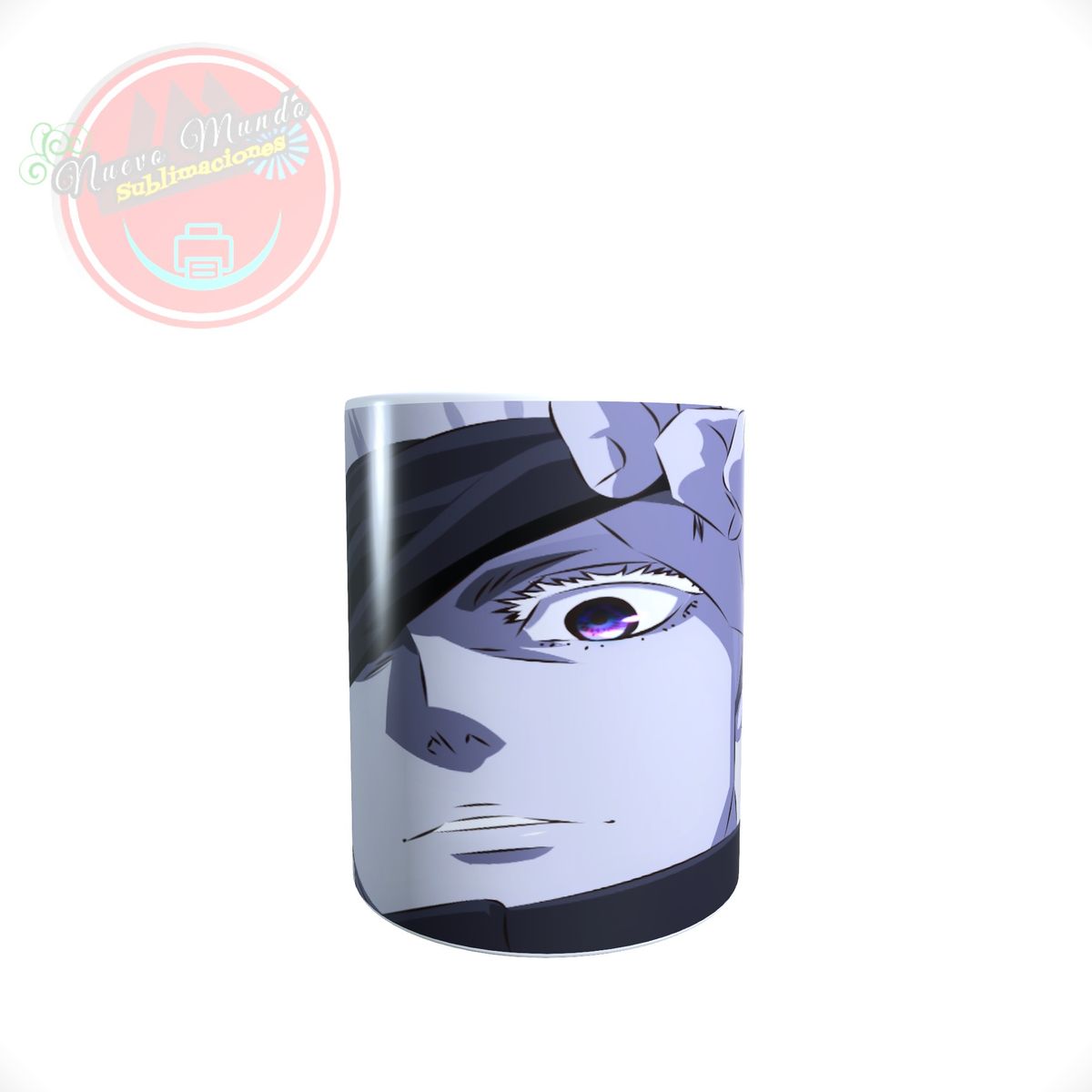 GENERICO - Taza Blanca De satoru gojo