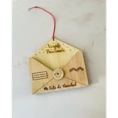GENERICO - Adorno sobre para carta viejo pascuero