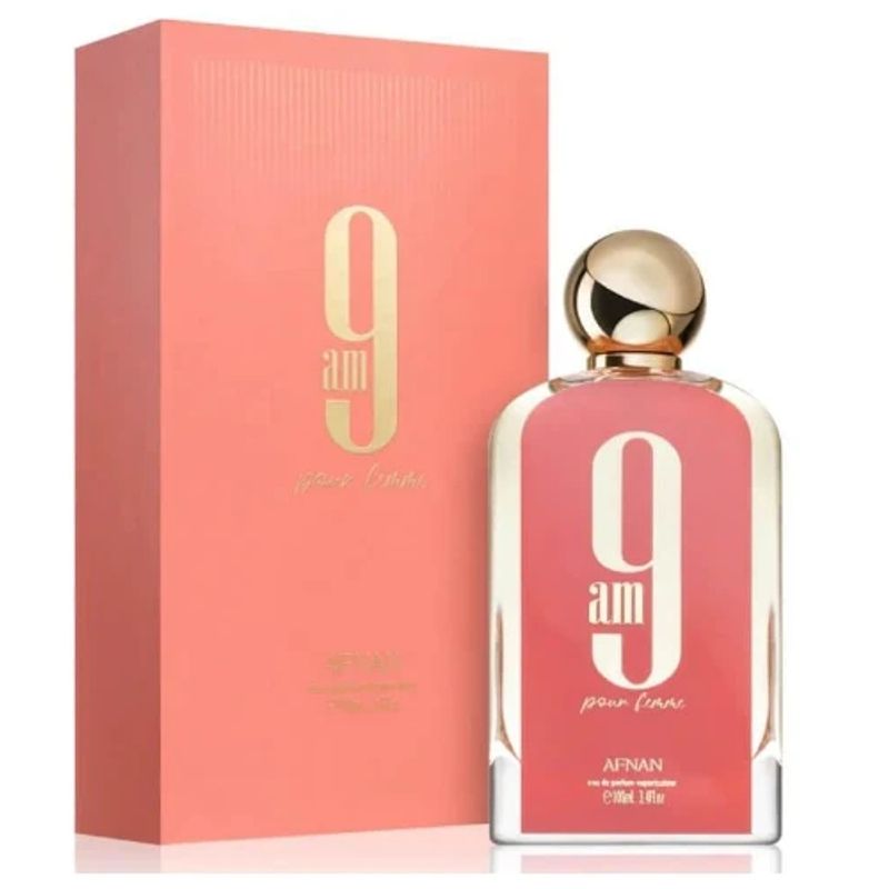 AFNAN - 9 AM POUR FEMME EDP 100 ML - AFNAN