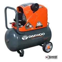 DAEWOO - Compresor De Aire Eléctrico Daac50dn 50L 2hp 2850rpm