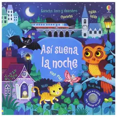 USBORNE - Así suena la noche - Colección Escucho toco y descubro